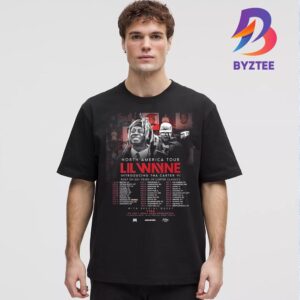 Lil Wayne Tha Carter VI 2025 North America Tour Poster Built On Over 20 Years Of Carter Classics Unisex T-Shirt