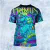 Primus Raleigh 2025 Poster Onward And Upward At Red Hat Amphitheater In North Carolina On July 23 2025 All Over Print Shirt