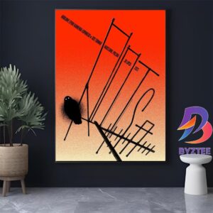 Queens Of The Stone Age Warsaw 2025 The End Is Nero World Tour Poster Show At COS Torwar In Poland On July 30 2025 Home Decor Poster Canvas