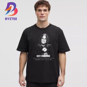 Rest In Peace Ozzy Osbourne 1948-2025 Black Sabbath Legend And Metal Icon Essential T-Shirt