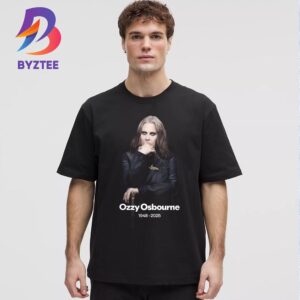 Rest In Peace Ozzy Osbourne 1948-2025 From The First Notes Of Black Sabbath To The Final Chords Of Paranoid Essential T-Shirt