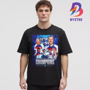 UEFA Womens Euro Back-To-Back Champions 2022-2025 Are England Womens National Team Unisex T-Shirt