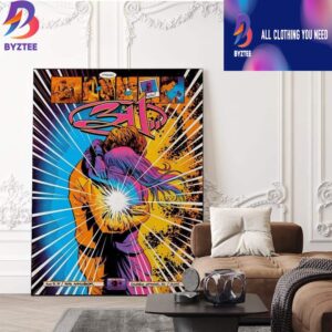 311 Colorado Springs Colorado 2025 Event Poster At Ford Amphitheater On August 19 2025 Home Decor Poster Canvas