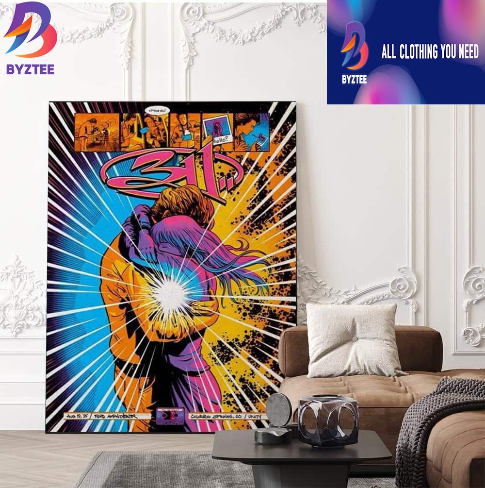 311 Colorado Springs Colorado 2025 Event Poster At Ford Amphitheater On August 19 2025 Home Decor Poster Canvas