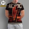 ACDC Oslo 2025 PWR UP Tour Poster At Bjerke Racecourse In Norway On August 5 2025 All Over Print Shirt
