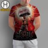 ACDC Paris 2025 PWR UP Tour Its A Long Way To The Top Poster At Stade de France In France On August 9 And 13 2025 All Over Print Shirt