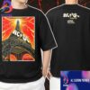 ACDC PWR UP Tour It’s A Long Way To The Top August 9-13 2025 At Paris France Stade de France Saint Denis Poster Event Artwork By Berkay Daglar Unisex T-Shirt