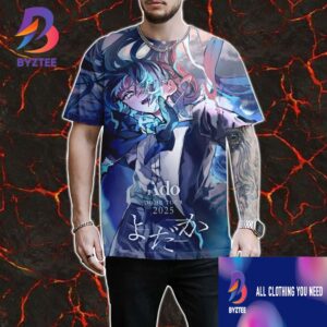 Ado Dome Tour 2025 Yodaka 5th Anniversary Poster All Over Print Graphic T-Shirt