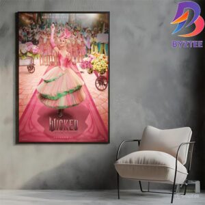 Ariana Grande Is Glinda In Wicked For Good Poster Movie Home Decor Poster Canvas