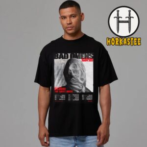 Bad Omens Do You Feel Love Europe 2025 Poster Dates List With Support From Bilmuri The Ghost Inside Unisex T-Shirt