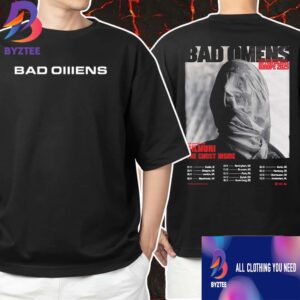 Bad Omens Do You Feel Love Europe 2025 Tour With Bilmuri x The Ghost Inside Poster Tour Dates Unisex T-Shirt