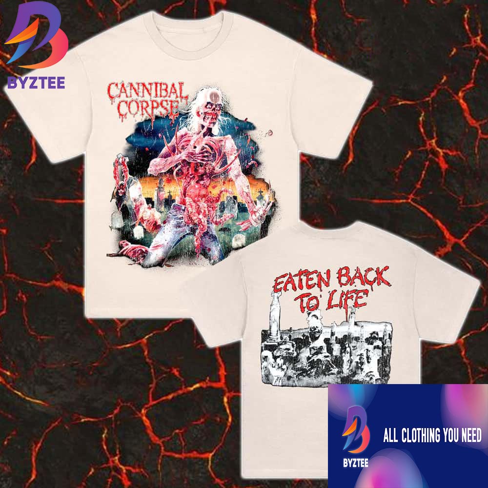 Cannibal Corpse Eaten Back To Life Vintage Faded Cream Unisex T-Shirt