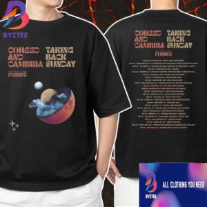 Coheed And Cambria Taking Back Sunday With Special Guests Foxing Summer Tour 2025 With Tour Dates Backprint Unisex T-Shirt