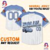 Custom Cars Sally Blue Personalized Jersey Disney Baseball Jersey