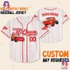 Custom Disney Cars Lightning Mcqueen Baseball Jersey