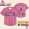Custom Disney Inside Out Anxiety Simple Orange Baseball Jersey