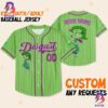 Custom Disney Inside Out Disgust Simple Baseball Jersey