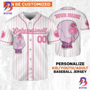 Custom Disney Inside Out Embarrassment Simple Baseball Jersey