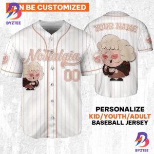Custom Disney Inside Out Nostalgia Simple Baseball Jersey