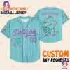 Custom Disney Monster Inc Mike Wazowski Baseball Jersey