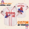 Custom Disney Spiderman Spiderverse Miles Morales Baseball Jersey