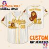 Custom Disney The Lion King Mufasa Simple Stripe Baseball Jersey
