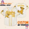 Custom Disney The Lion King Scar Simple Stripe Custom Baseball Jersey