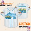 Custom Disney Toy Story Aliens Blue Simple Baseball Jersey
