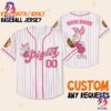 Custom Disney Winnie The Pooh Pooh Baseball Jersey