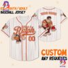 Custom Disney Wreck It Ralph Simple Stripe Baseball Jersey