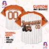 Custom Mater Orange Cool Lightning Mcqueen Baseball Jersey