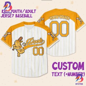 Custom Name Disney Game Day Baseball Jersey