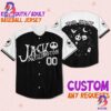 Custom Nightmare Before Christmas Jack Skellington Baseball Jersey