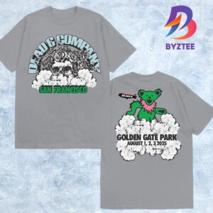 Dead And Company Bertha San Francisco 2025 Event Tee At Golden Gate Park On August 1-2-3 2025 Two Sided Essential T-Shirt