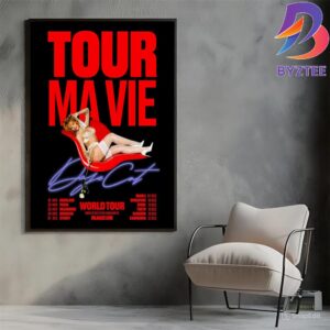 Doja Cat Tour Ma Vie 2025 Poster World Tour Dates And Cities List Home Decor Poster Canvas