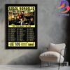 Doja Cat Tour Ma Vie 2025 Poster World Tour Dates And Cities List Home Decor Poster Canvas