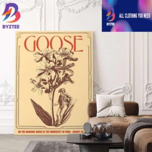 Goose The Band Fall Welcome Concert On August 28 2025 At Hancher Green University Of Iowa Poster Event Artwork By Add Noise Studios Poster Canvas Home Decor
