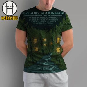 Gregory Alan Isakov Summer Tour 2025 Poster Dates List Kick Off In Omaha All Over Print Shirt