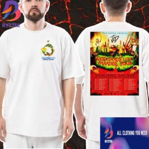 JID God Does Like Paradise Tour 2025 North America Cities Dates With Young Nudy Fans Gift Classic Two Sides T-Shirt