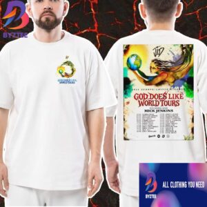 JID God Does Like Paradise Tour 2026 World Tour Europe And UK Schedule Dates With Mick Jenkins Fans Gift Classic Two Sides T-Shirt