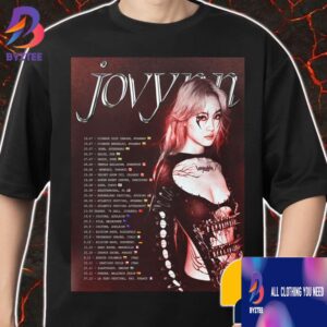 Jo Vynn Tour Dates Announced For The Rest Of 2025 Poster Pics By weeyyanggg Merch Unisex T-Shirt