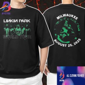 Linkin Park From Zero World Tour 2025 Milwaukee Exclusive Tee At Fiserv Forum August 25 2025 Official Logo Two Sided Unisex T-Shirt