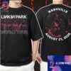 Linkin Park From Zero World Tour 2025 Milwaukee Exclusive Tee At Fiserv Forum August 25 2025 Official Logo Two Sided Unisex T-Shirt