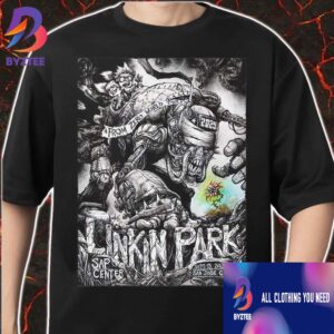 Linkin Park From Zero World Tour 2025 San Jose California Event Poster At SAP Center On September 15 2025 Classic T-Shirt