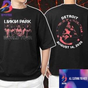 Linkin Park From Zero World Tour Detroit Event Tee August 14 2025 Exclusive Official At Little Caesars Arena Unisex T-Shirt