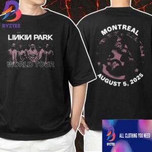 Linkin Park From Zero World Tour In Montreal Canada At Centre Bell Event Tee August 5 2025 Logo Unisex T-Shirt