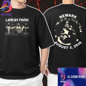 Linkin Park From Zero World Tour In Newark At Prudential Center Official Merch Event Tee August 3 2025 Logo Unisex T-Shirt