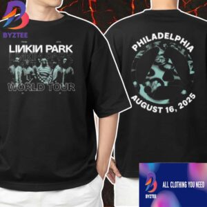 Linkin Park From Zero World Tour Philadelphia Event Tee Official On August 16 2025 At Xfinity Mobile Arena Unisex T-Shirt
