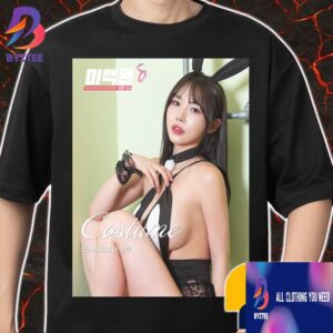 Miss Maxim Korean Magazine Contest Season 16 2025 Round 3 Seohu Model Bunny Girl Concept Photoshoot B-Cut Merch Unisex T-Shirt
