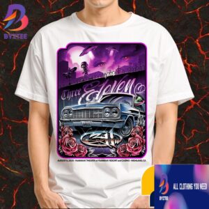 Official 311 Band Poster Concert August 8 2025 At Yaamava’ Theater Highland California Unity Summer Tour 2025 Artwork By Maxxer242 Unisex T-Shirt